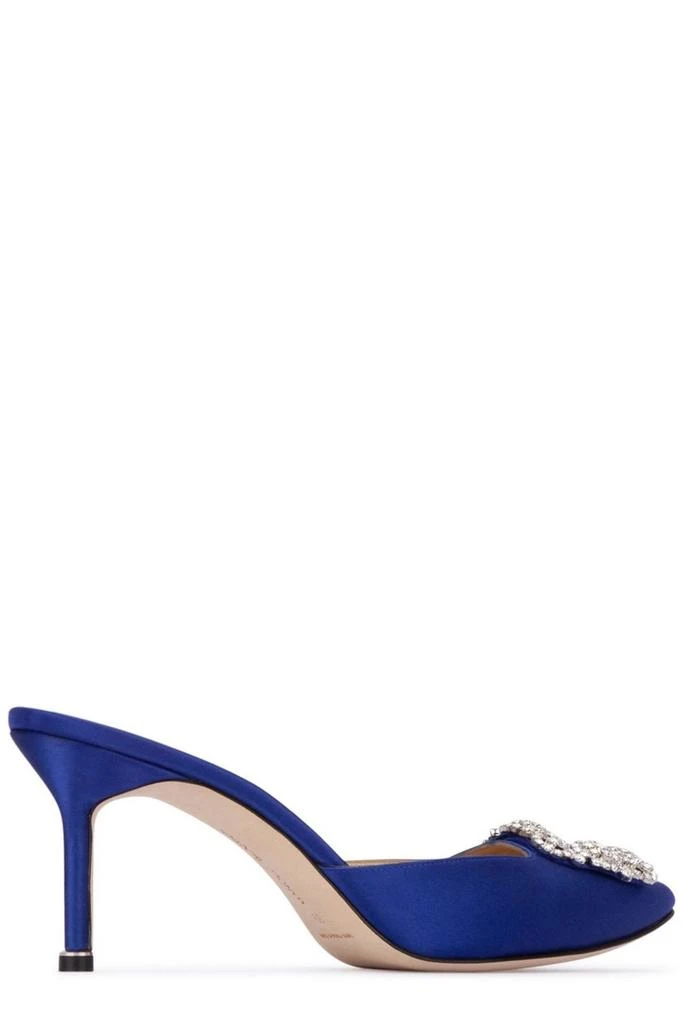 Manolo Blahnik Manolo Blahnik Hangisi Pointed Toe Mules 3
