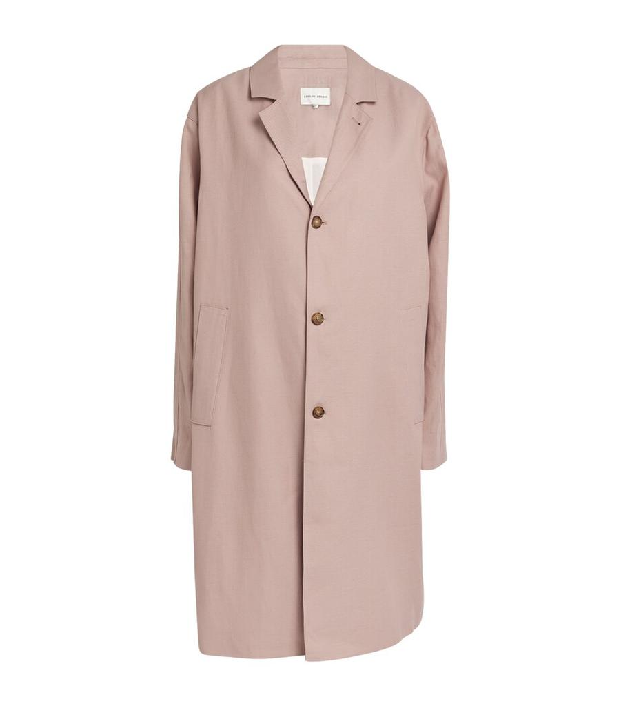 Loulou Studio Single-Breasted Trench Coat