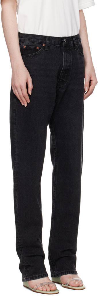 Aya Muse Black Tapered Jeans
