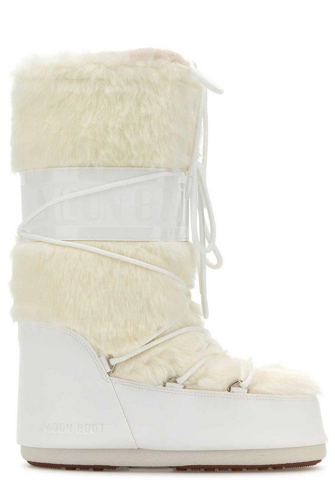 Moon Boot Moon Boot Icon Faux-Fur Lace-Up Snow Boots