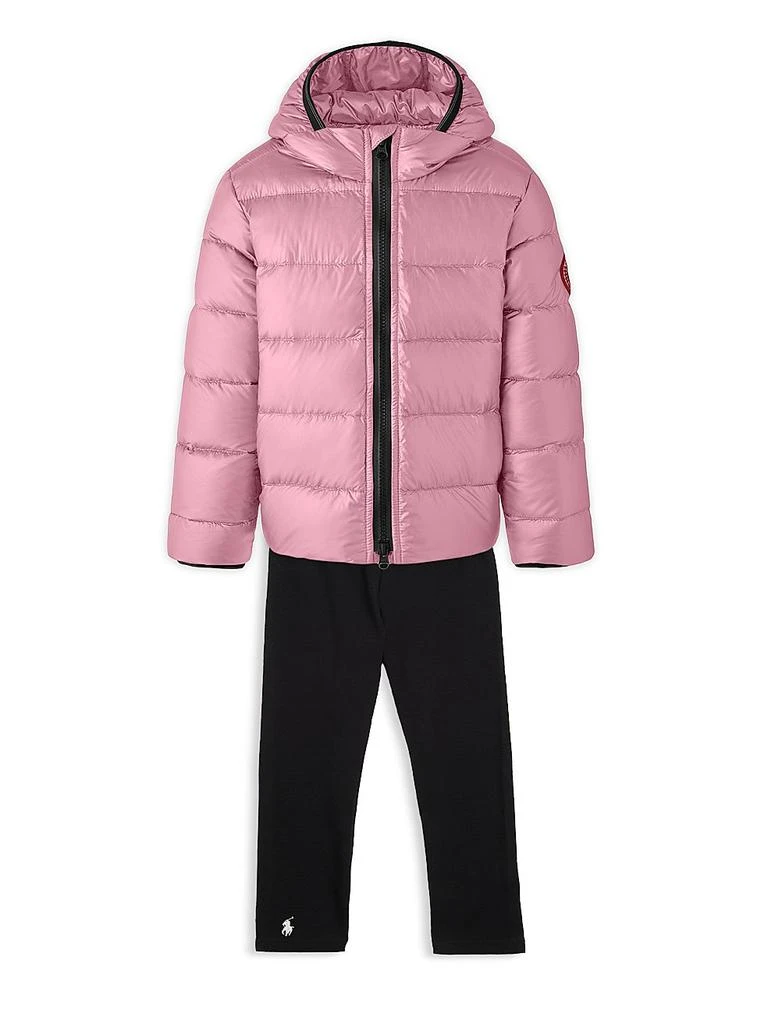 Canada Goose Little Girl
s 
Girl
s Crofton Hoodie Jacket 2