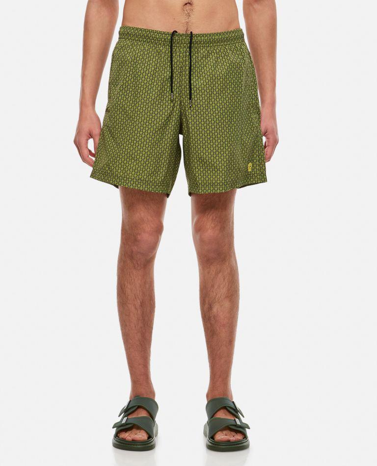 Alexander McQueen Dots Skull Swimshorts
