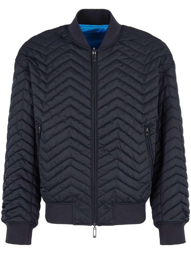 Emporio Armani QUILTED BOMBER JACKET 1