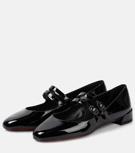 Christian Louboutin Sweet Jane patent leather Mary Jane shoes 5