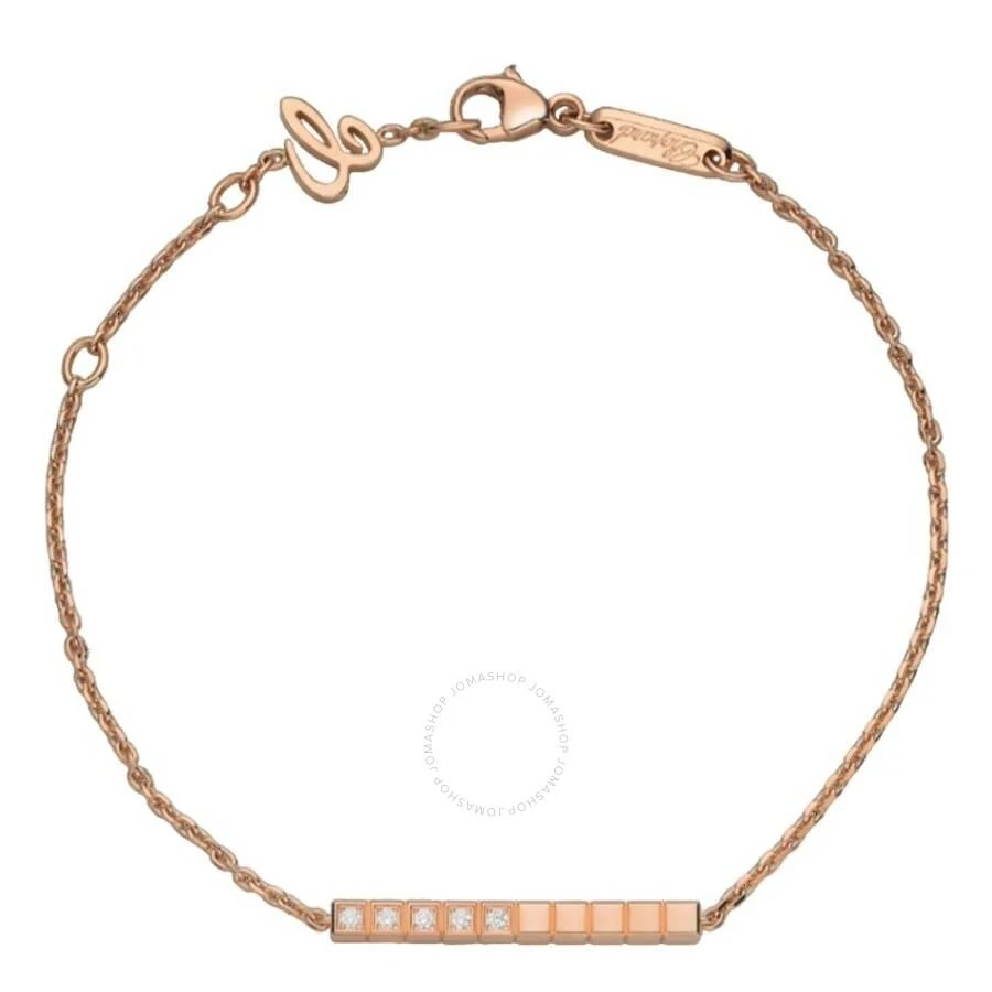 Chopard Ice Cube 18k Rose Gold 0.10 CT Diamond Bracelet 1