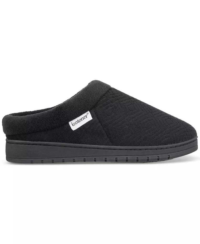 Isotoner Signature Women's Gemma Diamond Microterry Clog Slippers 2
