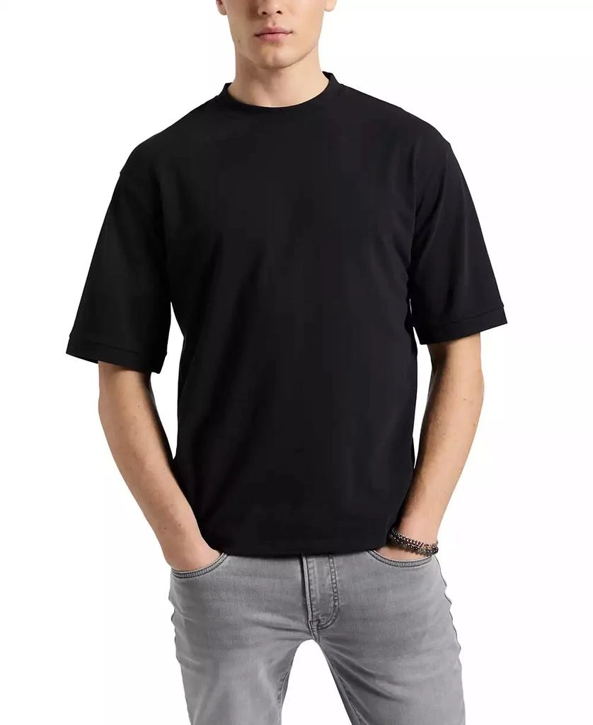 BUFFALO David Bitton Men's Kinsley Solid Crew Neck Relaxed T-Shirt 9