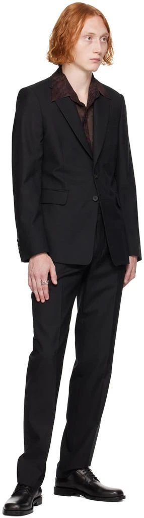 Dries Van Noten Black Single-Breasted Blazer 4