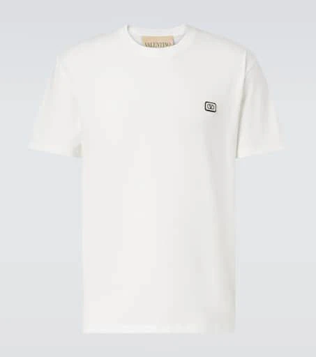 Valentino VLogo cotton jersey T-shirt 1