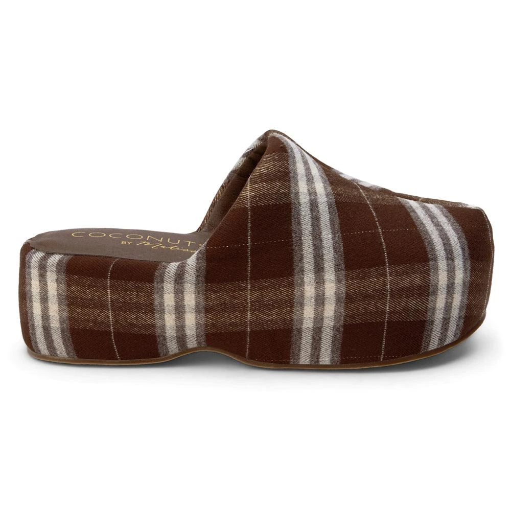 COCONUTS by Matisse Bella Plaid Platform Mule Clogs 1