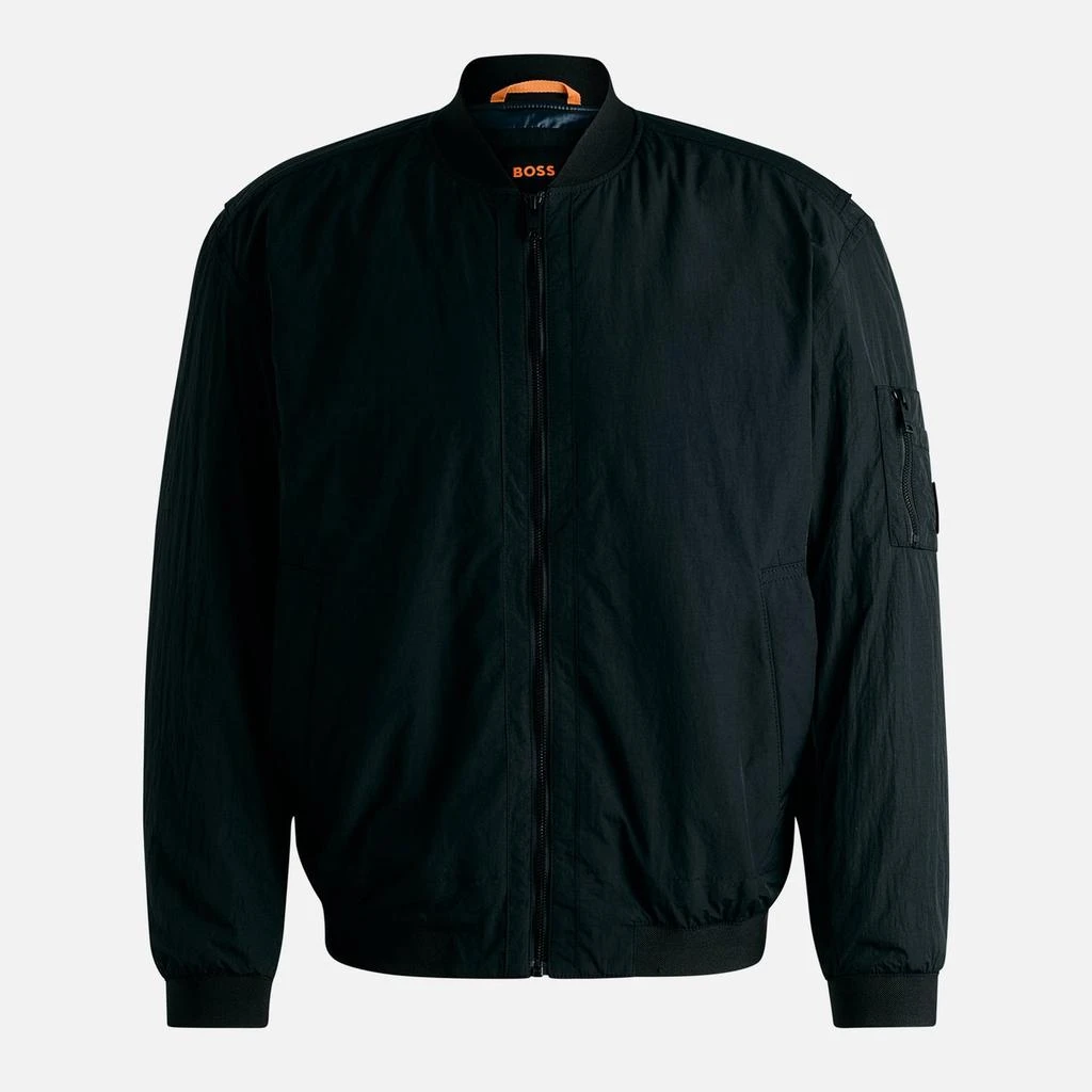 Hugo Boss BOSS Orange Olmec Crinkled Shell Bomber Jacket 1