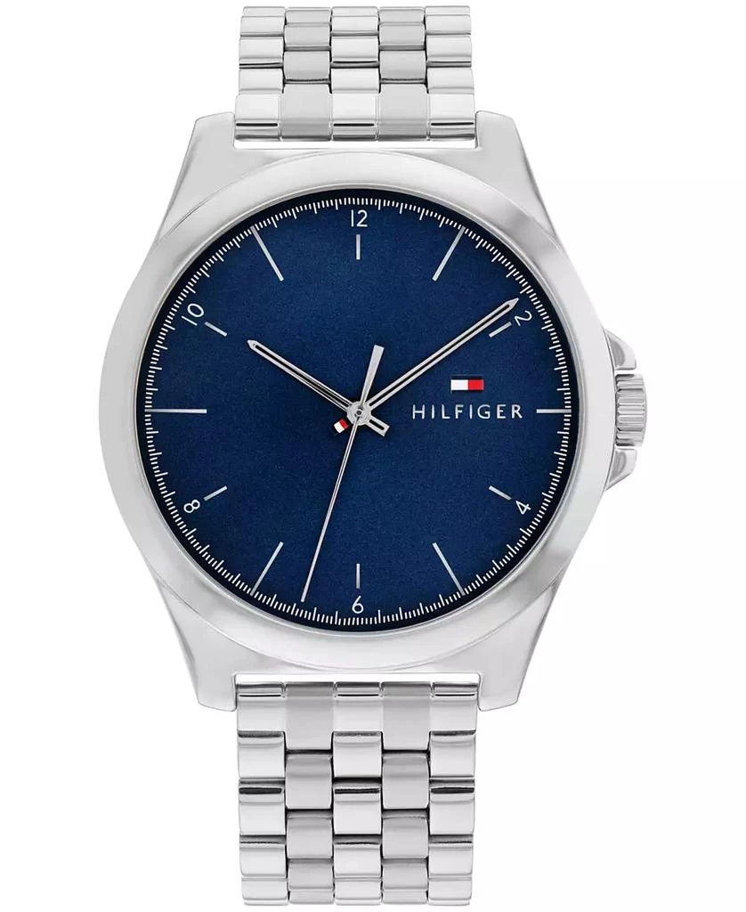 Tommy Hilfiger Men's Quartz Silver Stainless Steel Watch 42mm 1