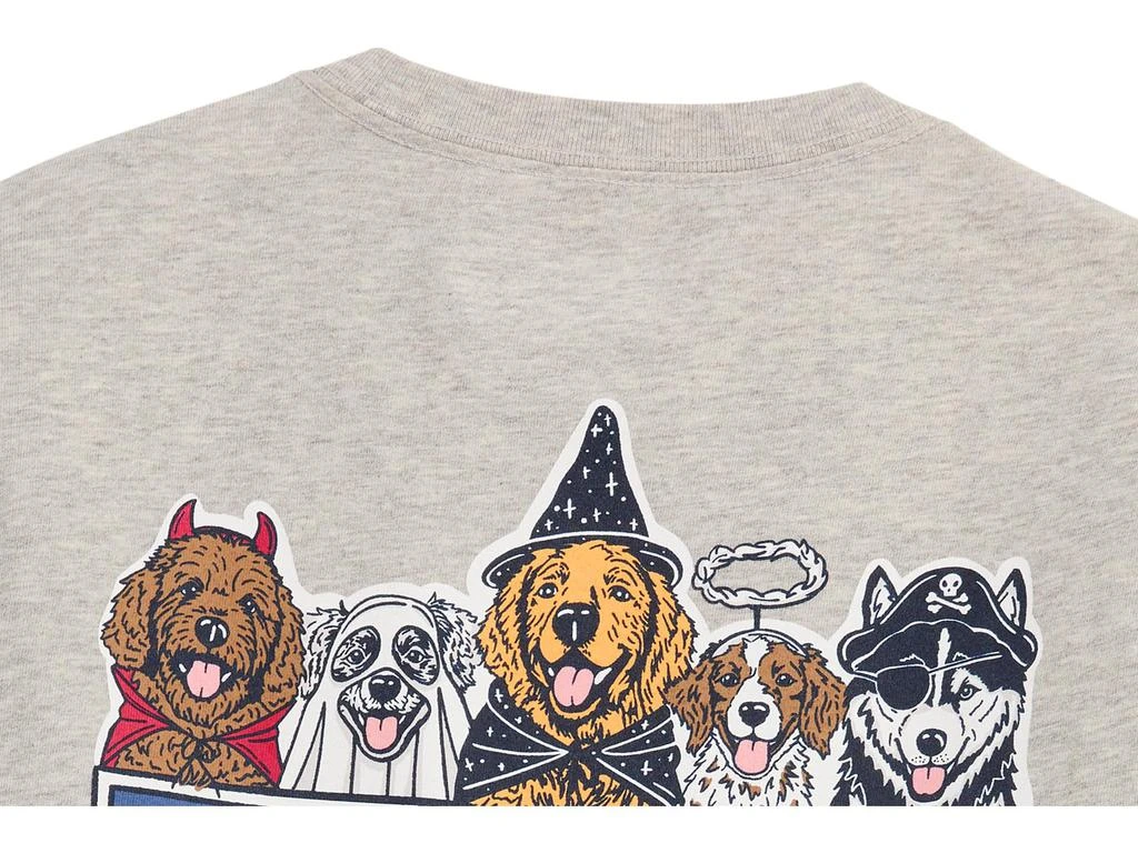 Vineyard Vines Halloween Pups Long Sleeve Tee (Toddler/Little Kid/Big Kid) 3