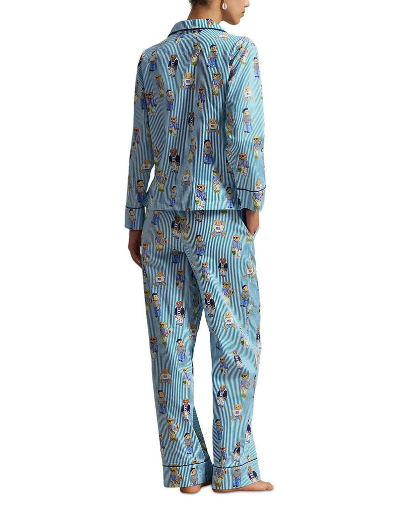 Ralph Lauren Madison Printed Pajama Set in Aqua Mist 4