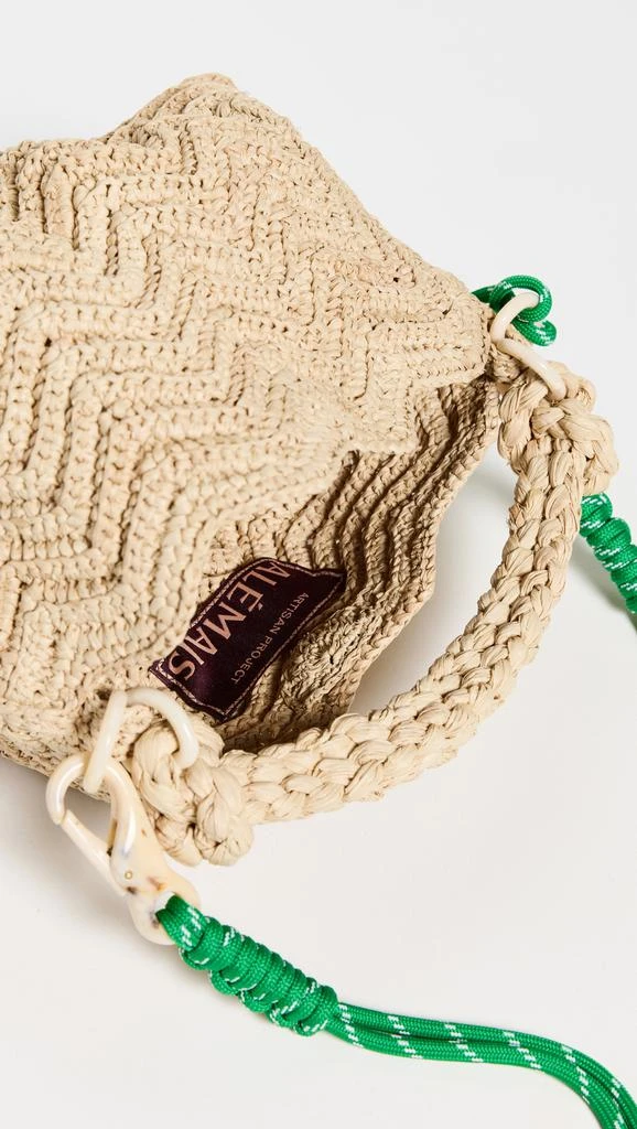 ALMAIS Horizon Raffia Shell Crossbody Bag 5