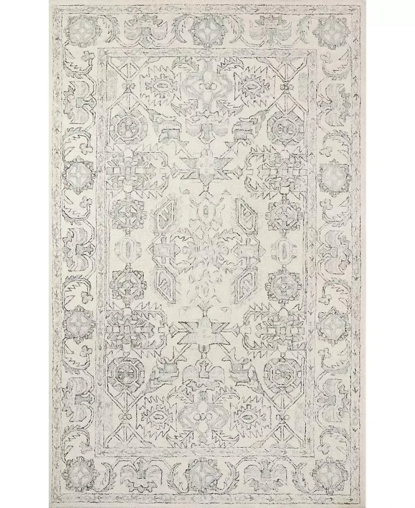 Momeni Tangier TAN37 Ivory 3'6" x 5'6" Area Rug 1