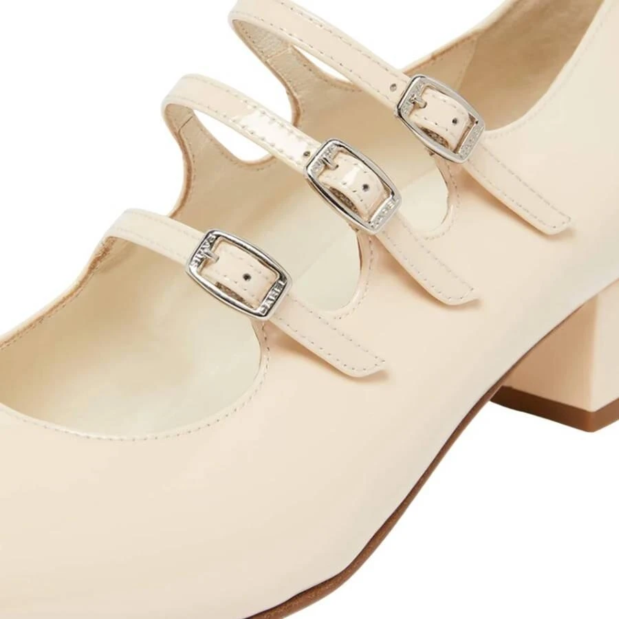 Carel Kina Patent Leather Mary Jane Pumps 3