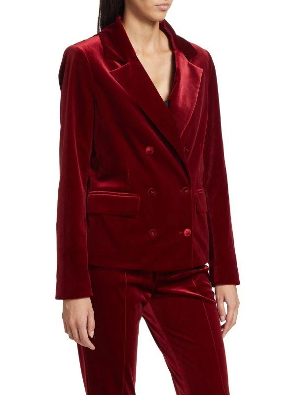 Favorite Daughter Amore Velvet Blazer 3