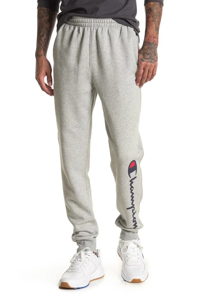 Champion Powerblend Logo Sweatpants 1