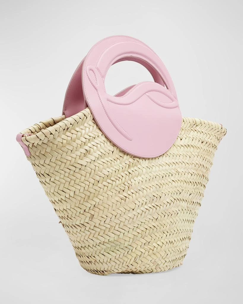 Christian Louboutin Biloumoon Basket in Woven Straw 4