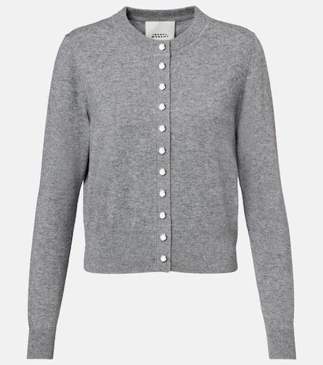 Isabel Marant Idesia wool and cashmere cardigan 1