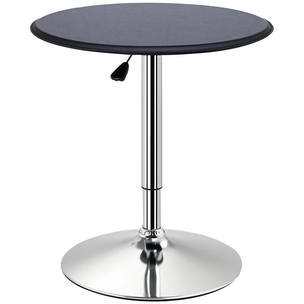 Hivvago 25 Inch Adjustable Height Bistro Table