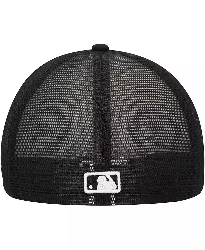 New Era Men's White, Black Miami Marlins 2023 On-Field Batting Practice 59FIFTY Fitted Hat 4
