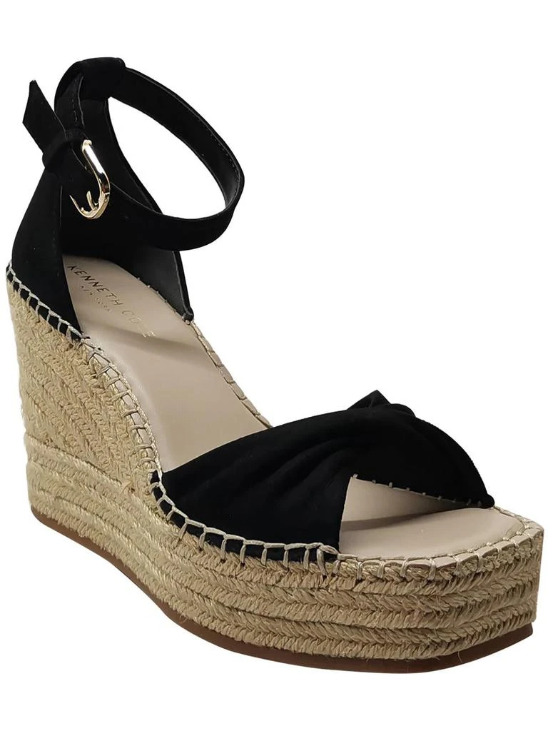 Kenneth Cole SOL Womens Ankle Strap Open Toe Wedge Heels 1
