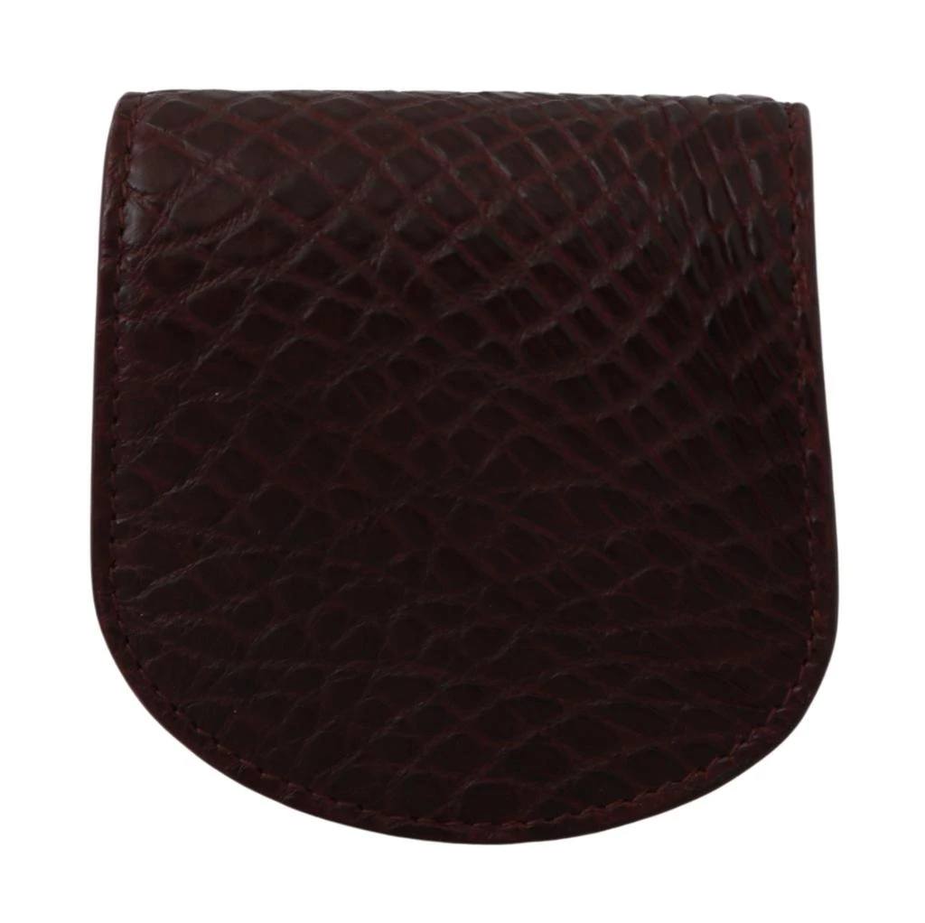 Dolce & Gabbana Refined Caimano Leather Coin Men's Case 3