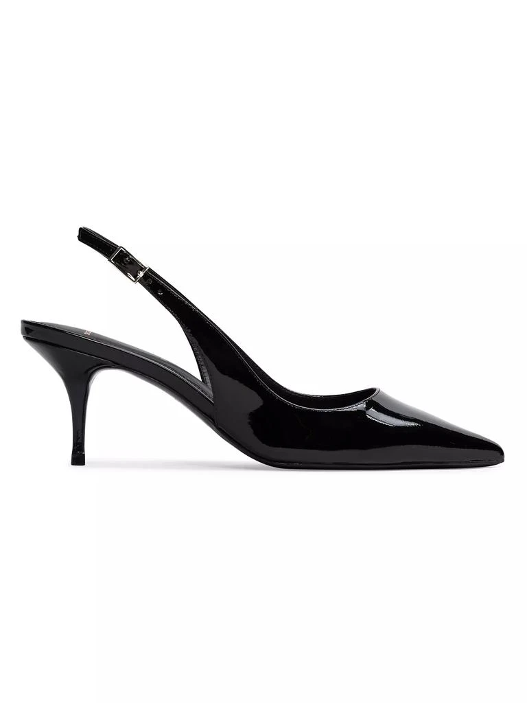 Black Suede Studio Alloy 65 Patent Pumps 1