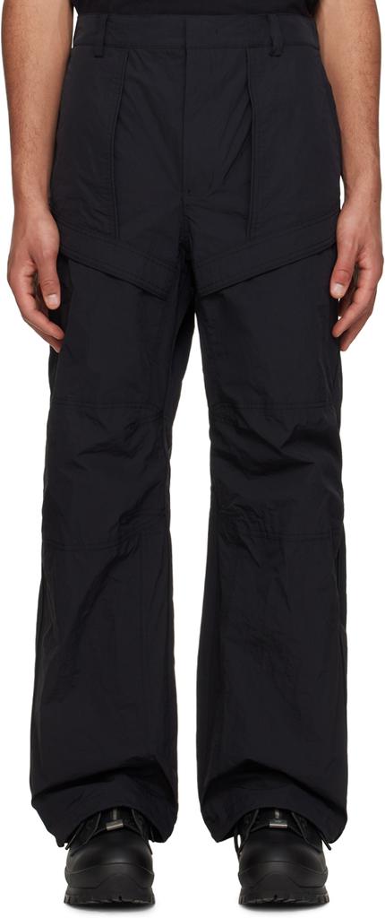 Shop Black Vented Cargo Pants on Sale at BeyondStyle – Get