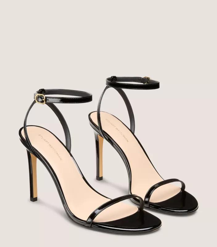 STUART WEITZMAN ヌティストソンクサンタル S6755SMO WHT Amazon.com | Stuart Weitzman Squarehigh Platform 95 Slide