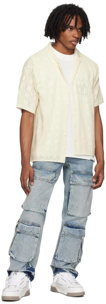 Represent Blue R3CA Cargo Jeans 4
