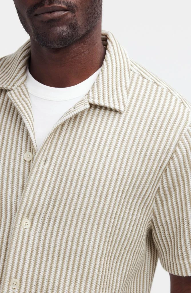 Madewell Textured Knit Camp Shirt 2