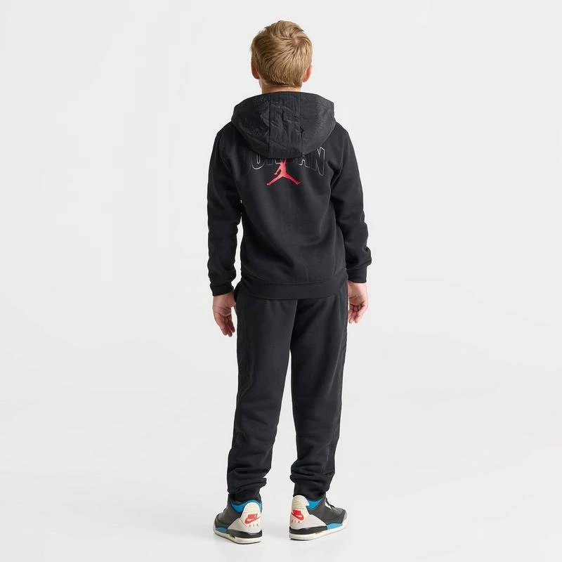 Jordan Big Kids
 Jordan Fleece Ripstop Full-Zip Jacket and Jogger Pants 2