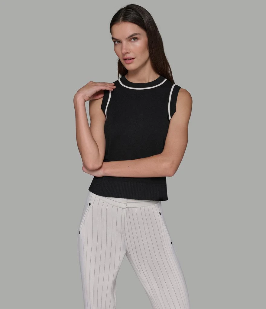 Karl Lagerfeld Paris CREW NECK SWEATER TANK 1