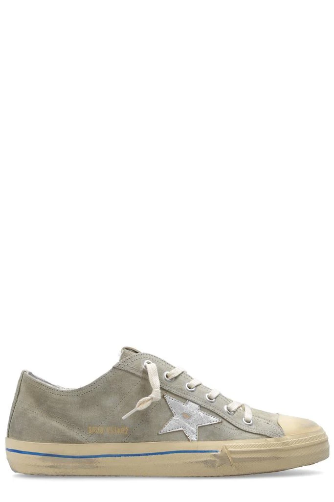 Golden Goose Deluxe Brand V-Star Lace-Up Sneakers – On Sale Now