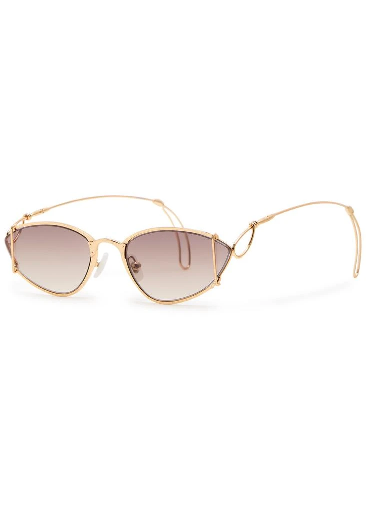 FOR ART'S SAKE Ornate cat-eye sunglasses 1