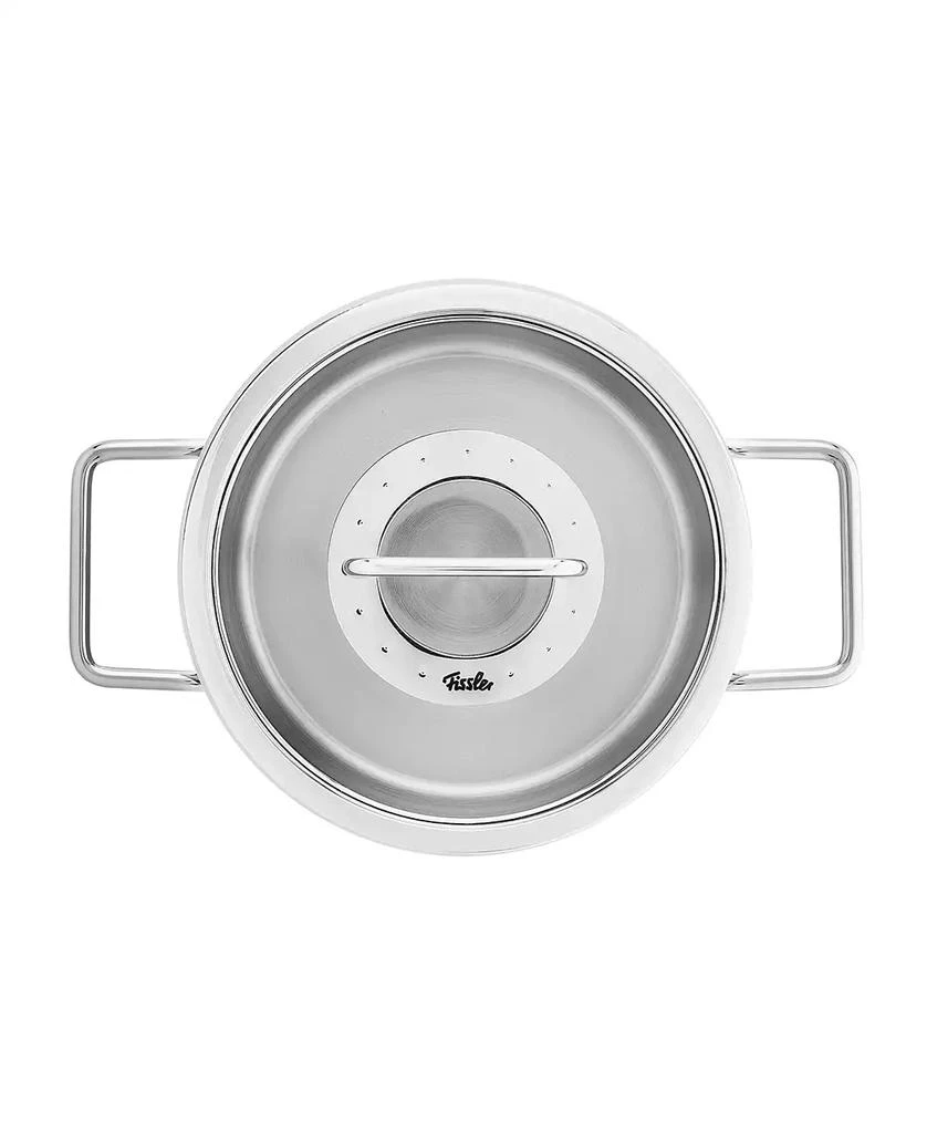 Fissler Pure Collection Stainless Steel 2.2 Quart Stock Pot with Glass Lid 4