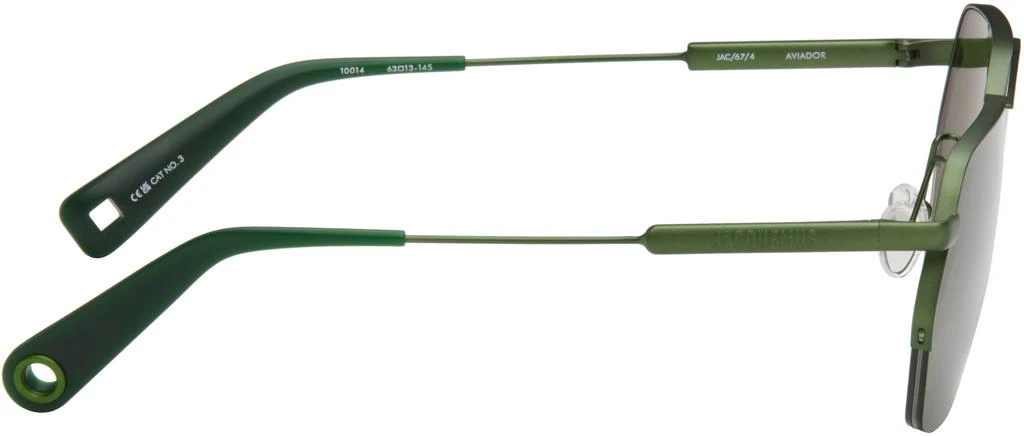Jacquemus Green 'Les lunettes Aviador' Sunglasses 2