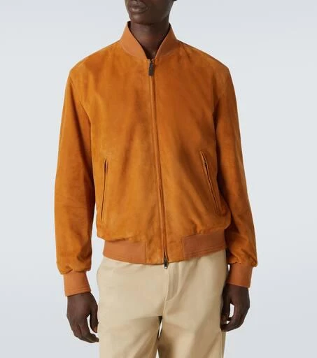 Tod's Pashmy suede bomber jacket 3