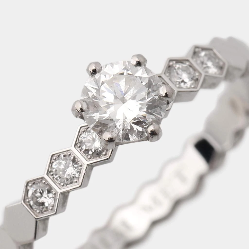 Chaumet Chaumet Bee My Love Solitaire 0.33ct Diamond 18K White Gold Ring Size 51 5