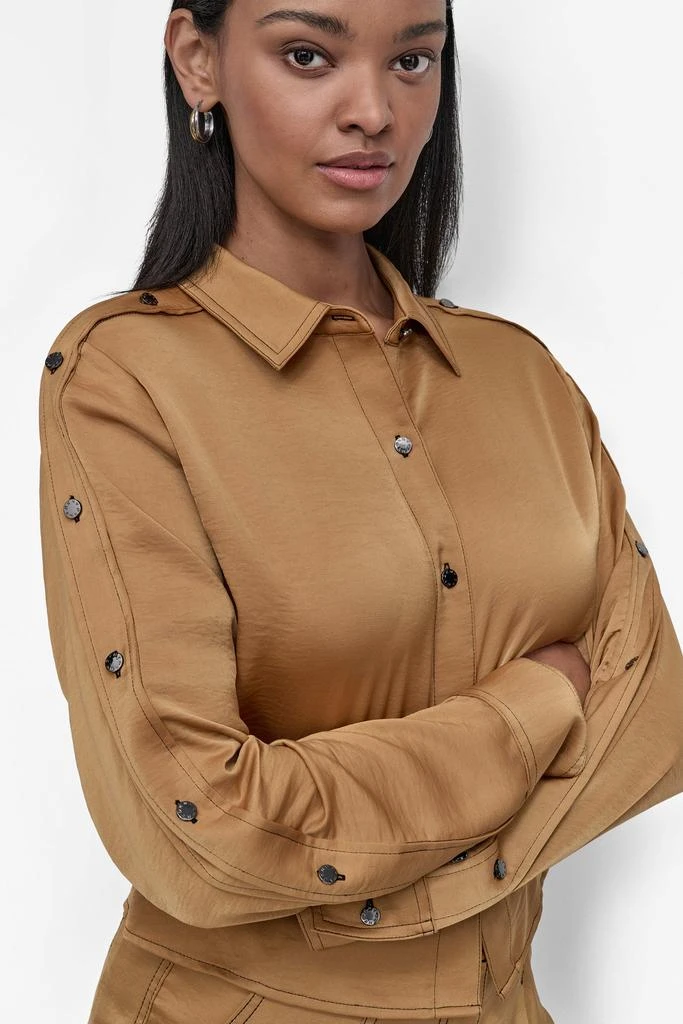 DKNY BUTTON-DETAILED SHIRT 5