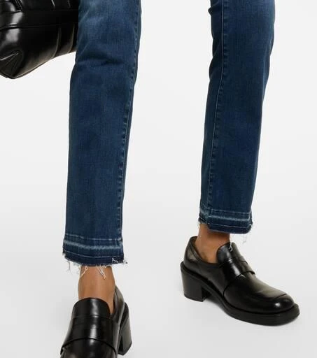 FRAME Le High Straight Long straight jeans 5