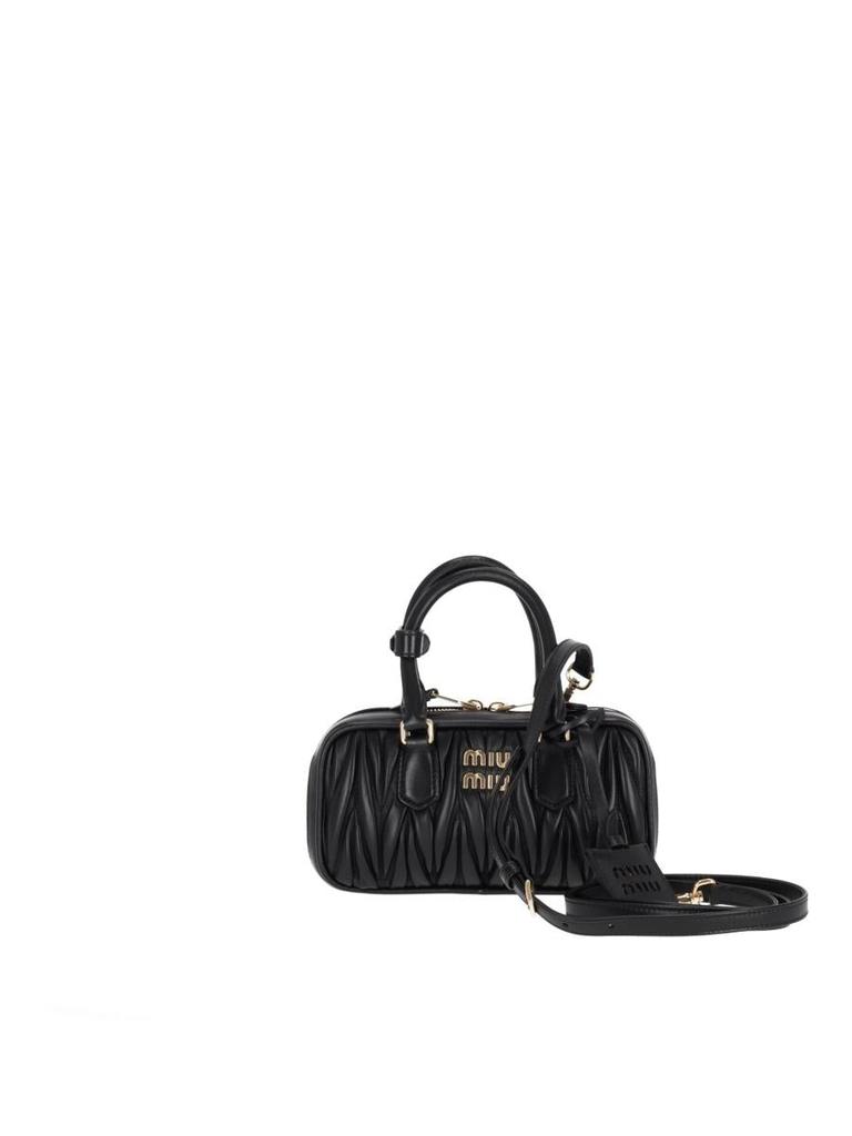 ショルダーバッグ・ポシェット Miu Miu Black Nappa Leather Avenue Shoulder Bag Buy Miu Miu Black Nappa Leather Pocket Shoulder Bag