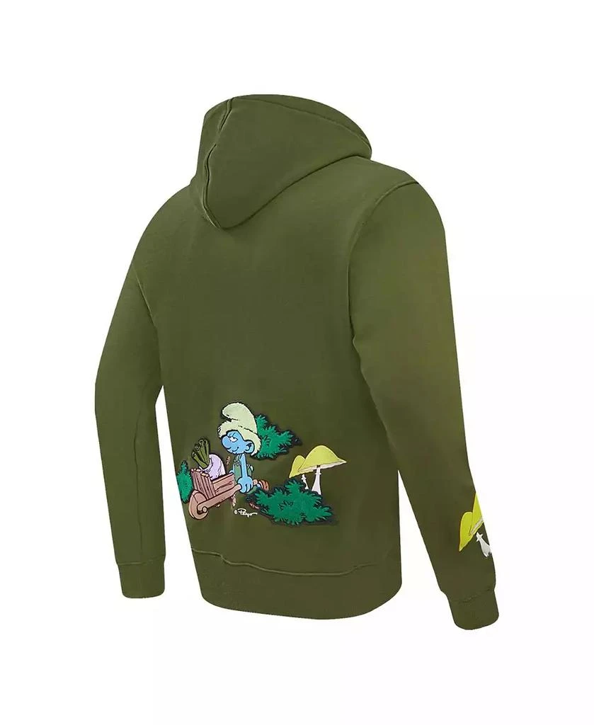 Freeze Max Men's and Women's Green The Smurfs Be Like A Smurf Pullover Hoodie 2