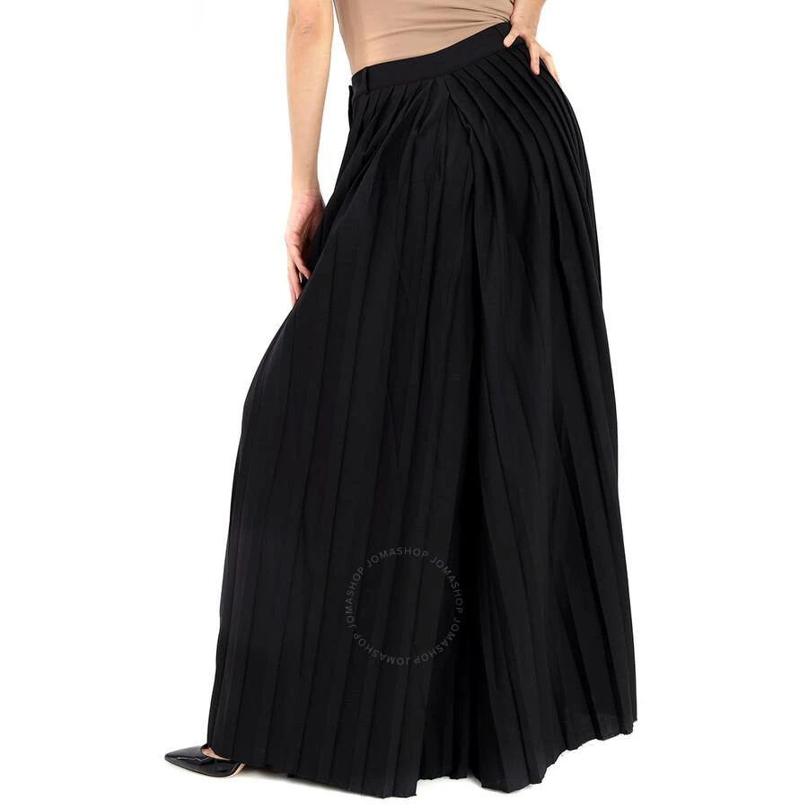 EACH X OTHER Ladies Wide Pleated Pants In Black 3