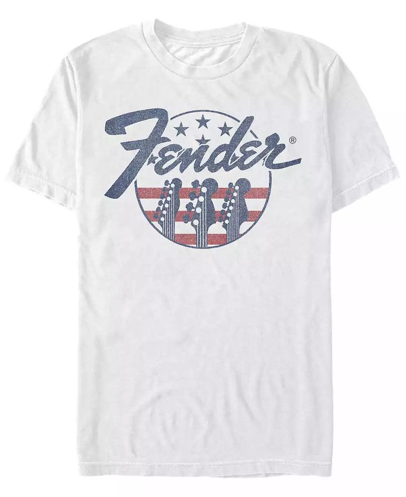 FIFTH SUN Men's Fender Flag Short Sleeve Crew T-shirt