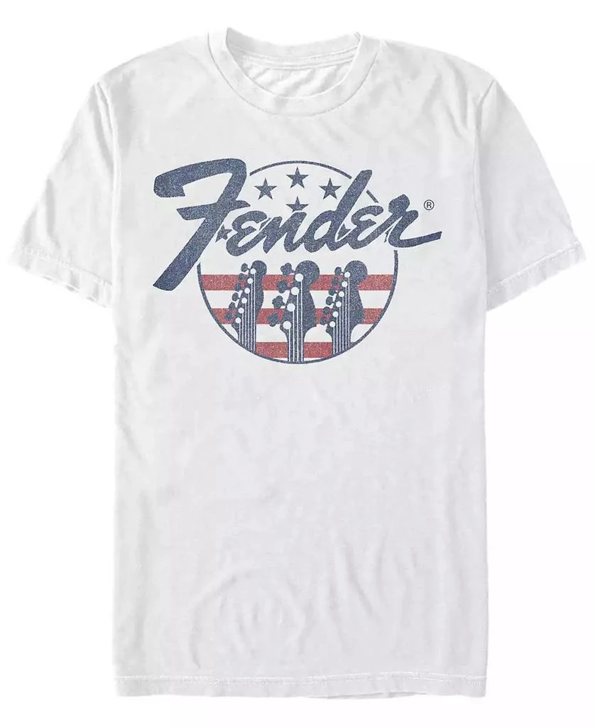 FIFTH SUN Men's Fender Flag Short Sleeve Crew T-shirt 1