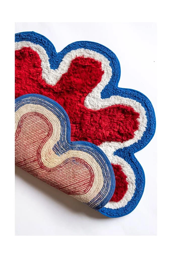 YAYA AND CO YaYa 
Co. Areon Organic Cotton Abstract Bathmat 2